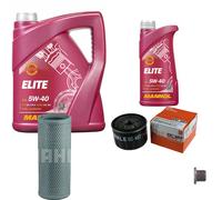 MAHLE Controllo Set 6 L MANNOL Elite 5W-40 Per Opel Arena Kasten 1.9 D