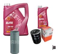 MAHLE Controllo Set 6 L MANNOL ELITE 5W-40 Per Opel Arena Kasten 2.5 D