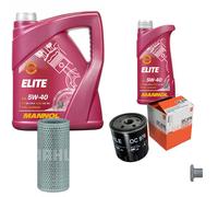 MAHLE Controllo Set 6 L MANNOL Elite 5W-40 Per Peugeot 205 II 1.9 GTI 306