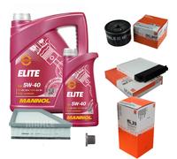 MAHLE Controllo Set 6 L MANNOL Elite 5W-40 Per Renault Twingo II 1.6 RS