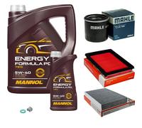Mahle Controllo Set 6. L mannol Energia di Formula Pd 5W-40 per Nissan Juke