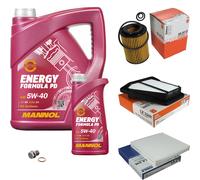 Mahle Controllo Set 6 L mannol Energia Formula Pd 5W-40 per Honda Cr V