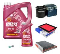 Mahle Controllo Set 6. L mannol Energia Formula Pd 5W-40 per Mozzo Nissan Juke