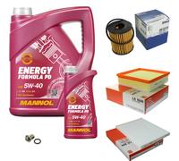 MAHLE Controllo Set 6 L MANNOL Energy Formula PD 5W-40 Per Alfa Romeo Mito