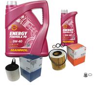 MAHLE Controllo Set 6 L MANNOL Energy Formula PD 5W-40 Per BMW 1Er 116I 118I