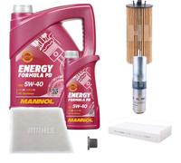 MAHLE Controllo Set 6 L MANNOL Energy Formula PD 5W-40 Per BMW X1 xDrive20d