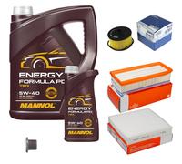 MAHLE Controllo Set 6 L MANNOL Energy Formula PD 5W-40 Per Renault Clio IV
