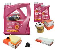 MAHLE Controllo Set 6 L MANNOL Legend+Ester 0W-40 Per MINI Mini Cooper One
