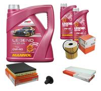 MAHLE Controllo Set 6 L MANNOL Legend+Ester 0W-40 Per MINI Mini Cooper One