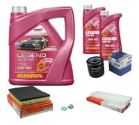 Mahle Controllo Set 6 L mannol Legend + Ester 0W-40 per Mini One D