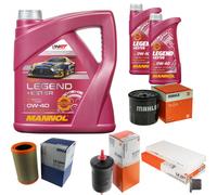 Mahle Controllo Set 6 L mannol Legend + Ester 0W-40 per Renault Twingo Io