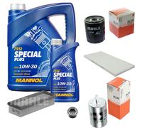 Mahle Controllo Set 6 L mannol Special Plus 10W-30 per Fiat Tipo 1.4 Ad.es.