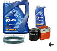 MAHLE Controllo Set 6 L MANNOL Special Plus 10W-30 Per Ford Orion III 1.6i