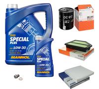 Mahle Controllo Set 6 L mannol Special Plus 10W-30 per Honda Cr-V III