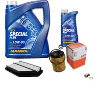 Mahle Controllo Set 6 L mannol Special Plus 10W-30 per Honda Cr-v V