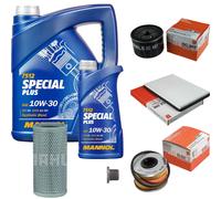 MAHLE Controllo set 6 L MANNOL Special Plus 10W-30 per Renault Megane Io