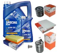 MAHLE Controllo Set 6 L MANNOL Special Plus 10W-30 Per VW Polo 64 1.9 D