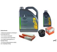 MAHLE Controllo Set 6 L Mercedes Olio 5W-30 229.51 Per Fortwo Cabrio 1.0