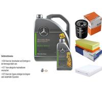 Mahle Controllo Set 6 L Mercedes Olio 5W-30 229.52 per Forfour 1.5