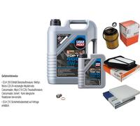 Mahle Controllo Set 6 L Motore Liqui Moly Top Tec 4600 5W-30 per Honda Cr-V