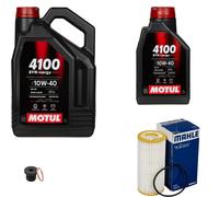 MAHLE Controllo Set 6 L MOTUL 4100 SYN-nergy SPEC 10W40 Per Audi A4 Avant A5