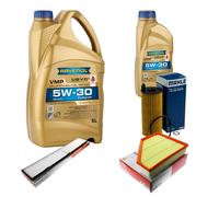 MAHLE Controllo Set 6L 5W-30 per BMW X1 E84 xDrive18d sDrive18d xDrive20d 3er