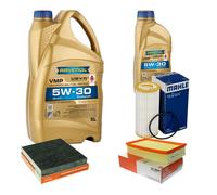 MAHLE Controllo Set 6L 5W-30 per VW T-ROC 2.0 TSI Tiguan Golf VII Cupra Ateca