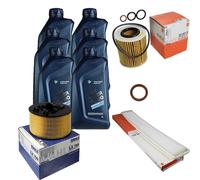 MAHLE Controllo Set 6L 5W-30 TWIN POWER TURBO Per BMW 3er Compact 316 TI 318