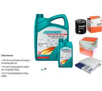 MAHLE Controllo Set 6L ADDINOL GIGA LIGHT MV 0530 LL 5W-30 Per Toyota Camry
