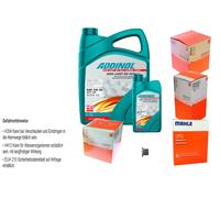 MAHLE Controllo Set 6L ADDINOL GIGA LIGHT MV 5W-30 Per BMW X1 F48 XDRIVE20D