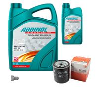 MAHLE Controllo Set 6L ADDINOL GIGA LIGHT MV 5W-30 Per Mazda 5 CR19 2.0 1.8