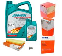 MAHLE Controllo Set 6L ADDINOL GIGA LIGHT MV 5W-30 Per VW Golf II 19E 1G1
