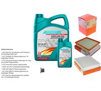 Mahle Controllo Set 6L Addinol Super Light 5W-40 per BMW 3 Gran Turismo F34