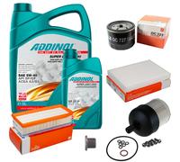 MAHLE Controllo Set 6L ADDINOL SUPER LIGHT 5W-40 Per Dacia Lodgy JS_ 1.5 dCi