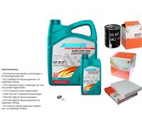 Mahle Controllo Set 6L Addinol Super Light 5W-40 per Honda Cr-v V I Rd 2.0