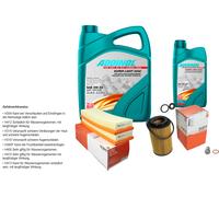 MAHLE Controllo Set 6L ADDINOL SUPER LIGHT 5W-40 Per Mercedes CLC CL203