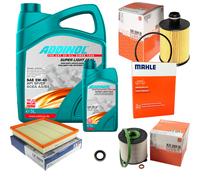 MAHLE Controllo Set 6L ADDINOL SUPER LIGHT 5W-40 Per Opel Insignia A Country