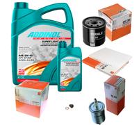 MAHLE Controllo Set 6L ADDINOL SUPER LIGHT 5W-40 Per Opel Omega B V94 2.0