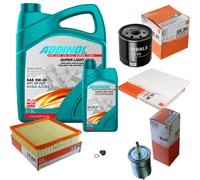 MAHLE Controllo Set 6L ADDINOL SUPER LIGHT 5W-40 Per Opel Omega B V94 2.0