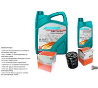 MAHLE Controllo Set 6L ADDINOL SUPER LIGHT 5W-40 Per Toyota Celica ZZT23