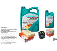 Mahle Controllo Set 6L Addinol Super Light 5W-40 per Vagone Fiat Stilo Multi