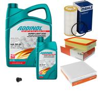 MAHLE Controllo Set 6L ADDINOL SUPER LIGHT 5W-40 Per VW Golf VII 5G1 BQ1