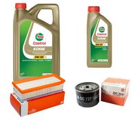 MAHLE Controllo Set 6L CASTROL EDGE 5W-30 C3 Per Dacia Duster Lodgy 1.5 dCi