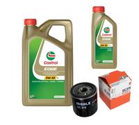 MAHLE Controllo Set 6L CASTROL EDGE 5W-30 C3 Per Dacia Lodgy 1.5 dCi Dokker