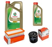 MAHLE Controllo Set 6L CASTROL EDGE 5W-30 C3 Per Dacia Lodgy 1.5 dCi Dokker