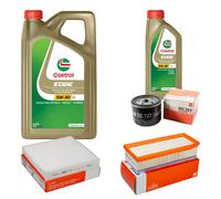 MAHLE Controllo Set 6L CASTROL EDGE 5W-30 C3 Per Dacia Logan MCV II Sandero
