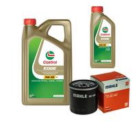 MAHLE Controllo Set 6L CASTROL EDGE 5W-30 C3 Per Ford Mondeo I Turnier 1.8i