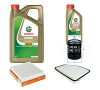 MAHLE Controllo Set 6L CASTROL EDGE 5W-30 C3 Per Lexus GS 430