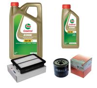 MAHLE Controllo Set 6L CASTROL EDGE 5W-30 C3 Per Mazda 2 1.5 SKYACTIV-G M