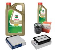 MAHLE Controllo Set 6L CASTROL EDGE 5W-30 C3 Per Mazda CX-3 1.5 D 2
